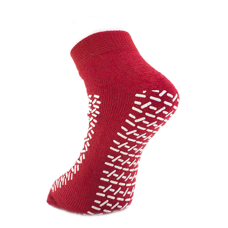 Medline Double Tread Hospital Socks 